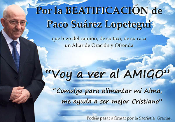 Beatificción de Paco Suarez