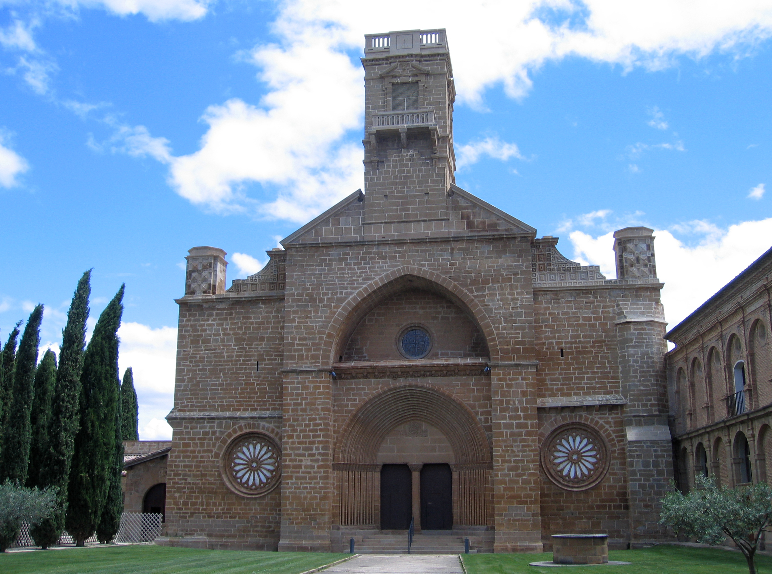 Junio, 2012. Monasterio de La Oliva (Navarra)