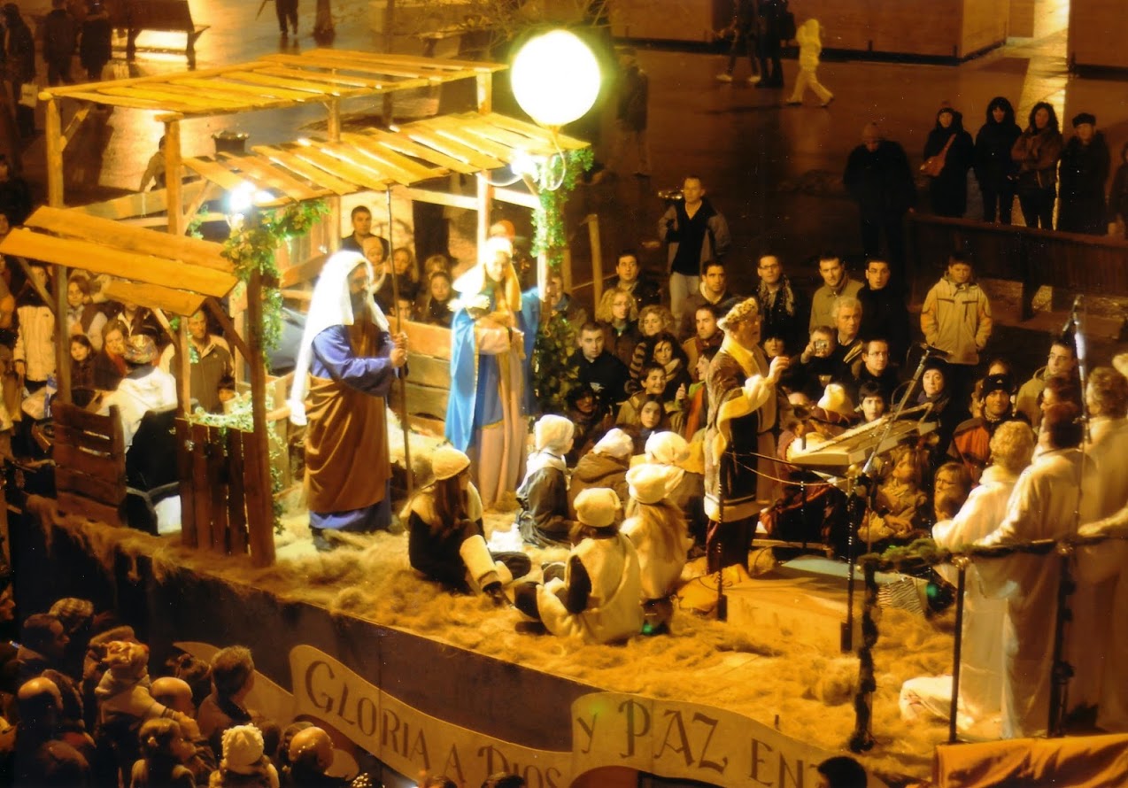Año 2008. Cabalgata de Reyes en Pamplona
