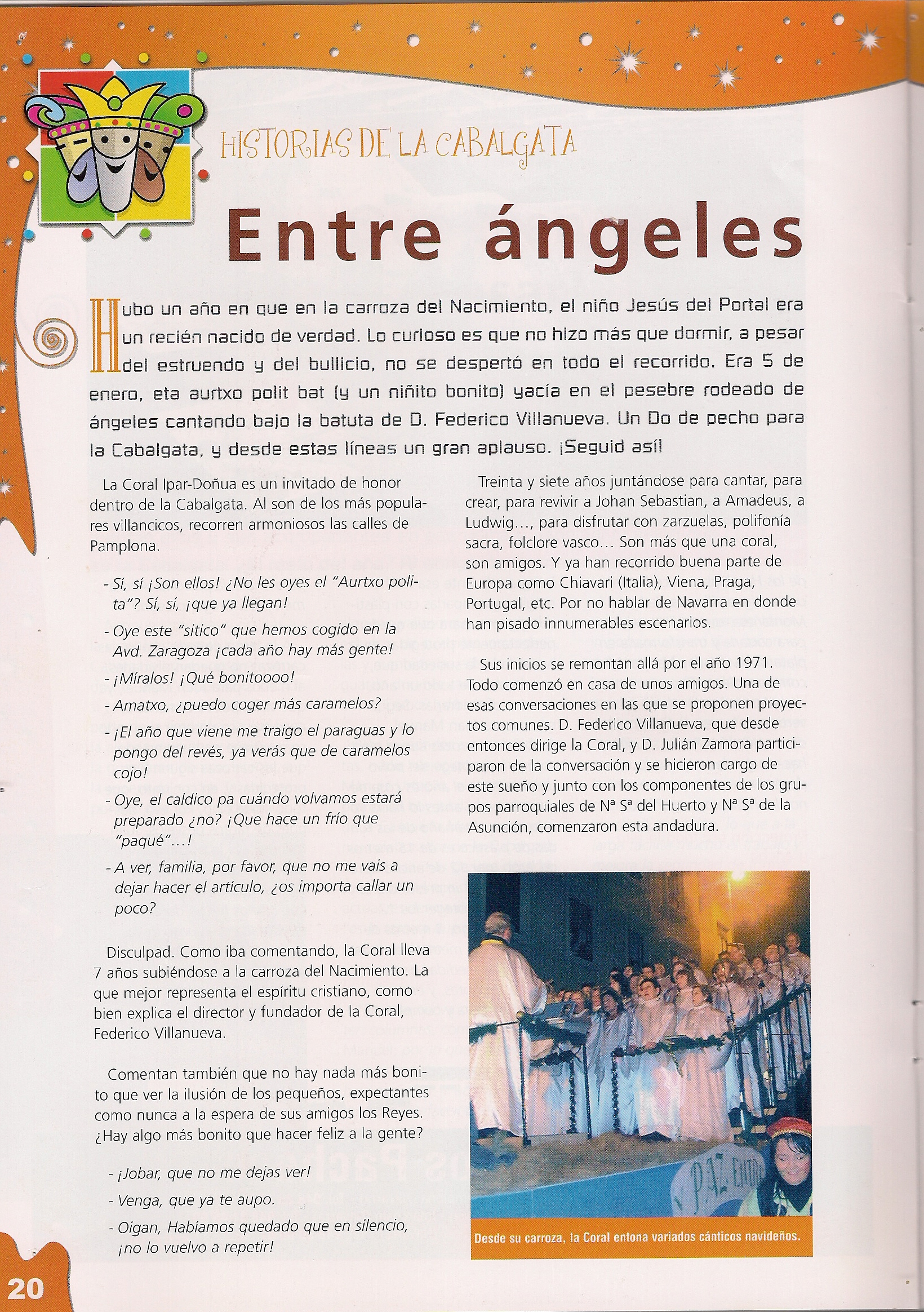 Año 2008. Revista Cabalgata de Reyes