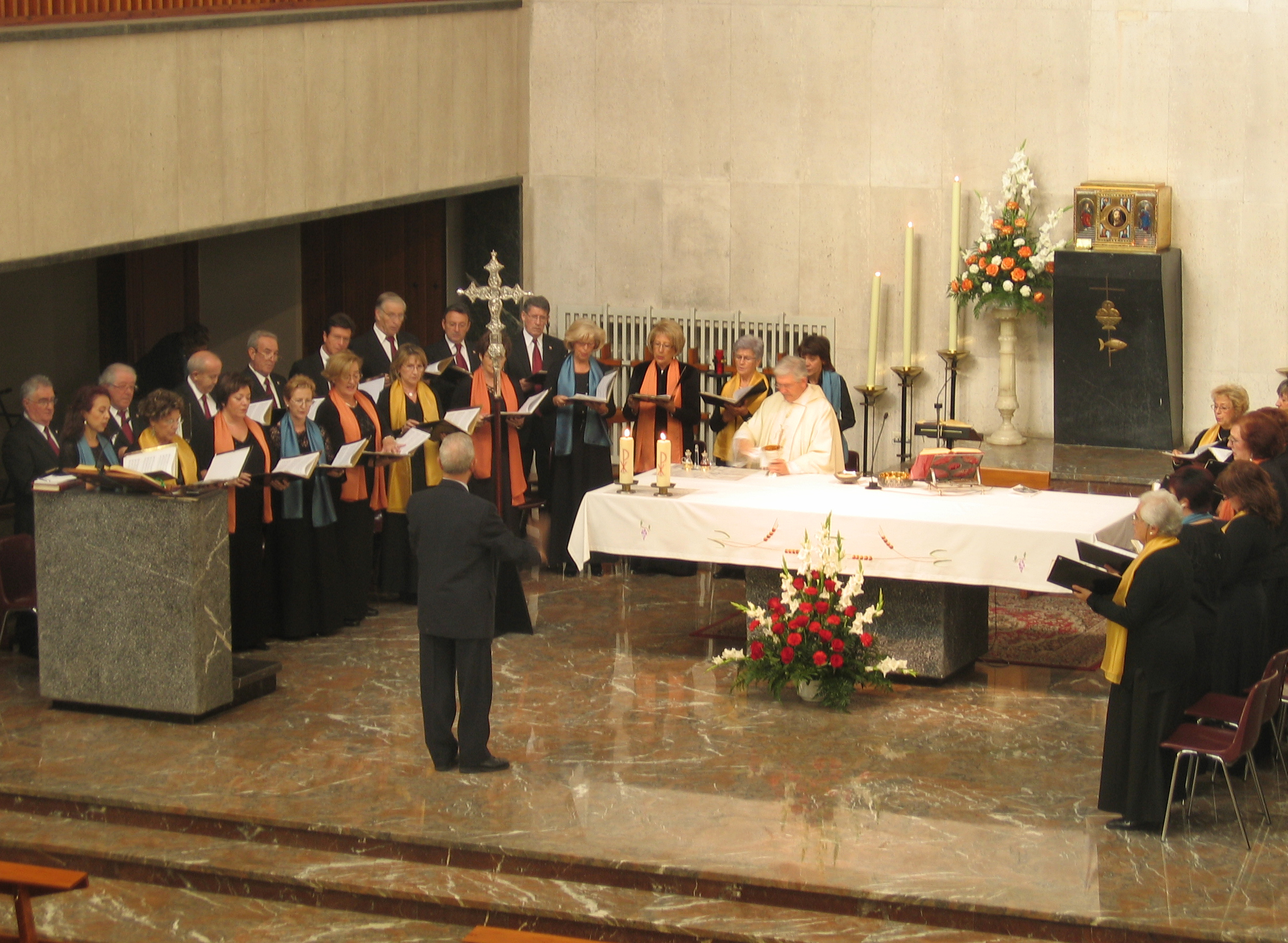 Noviembre, 2009. Festividad de Santa Cecilia (Parroqui del Huerto)