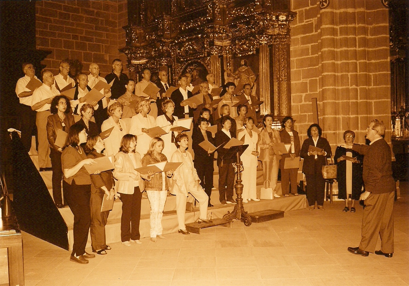 Año 1998. Catedral de Pamplona