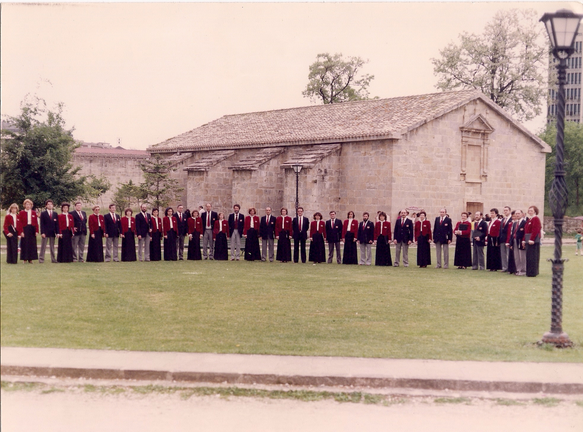 Año 1985. La Ciudadela, Pamplona